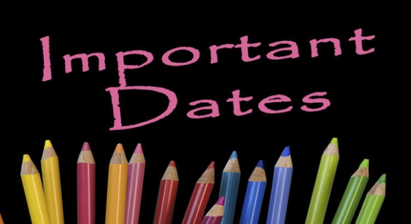 Important dates