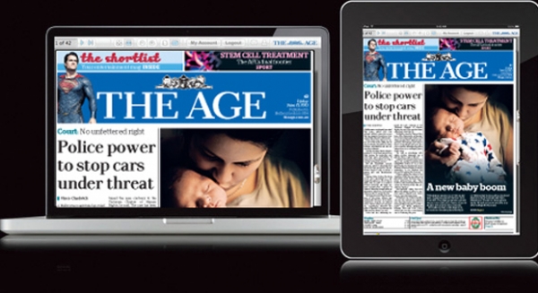 Access The Age newspaper online