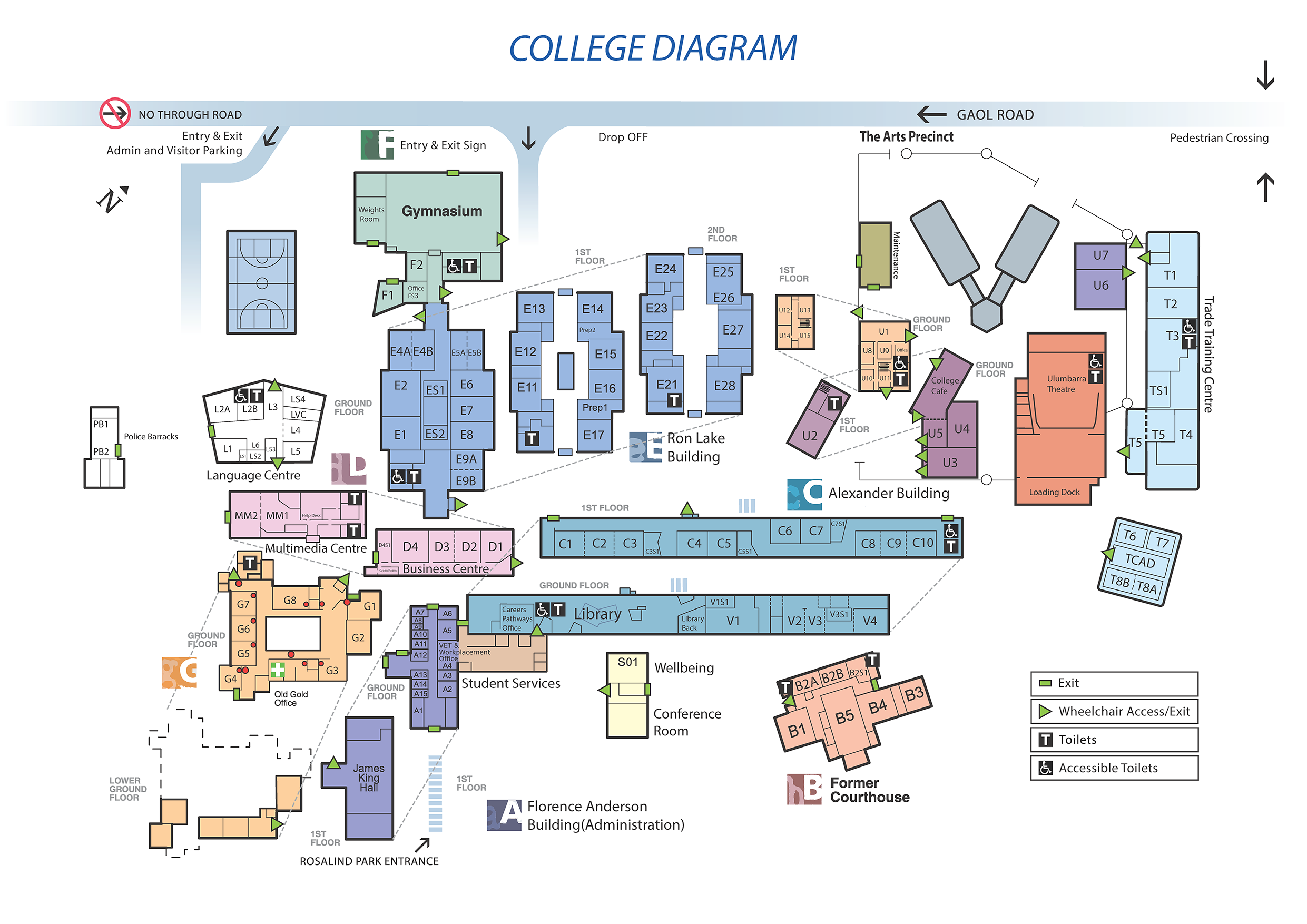BSSC College Map