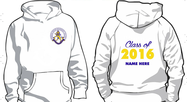 Order hoodies for 2016