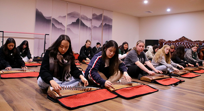 BSSC students immersed in Chinese culture